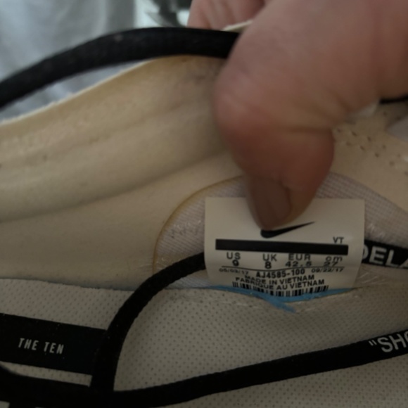 Nike Air Max 97 OG x OFF-WHITE The Ten 2017 size 9 Men’s - Picture 13 of 14
